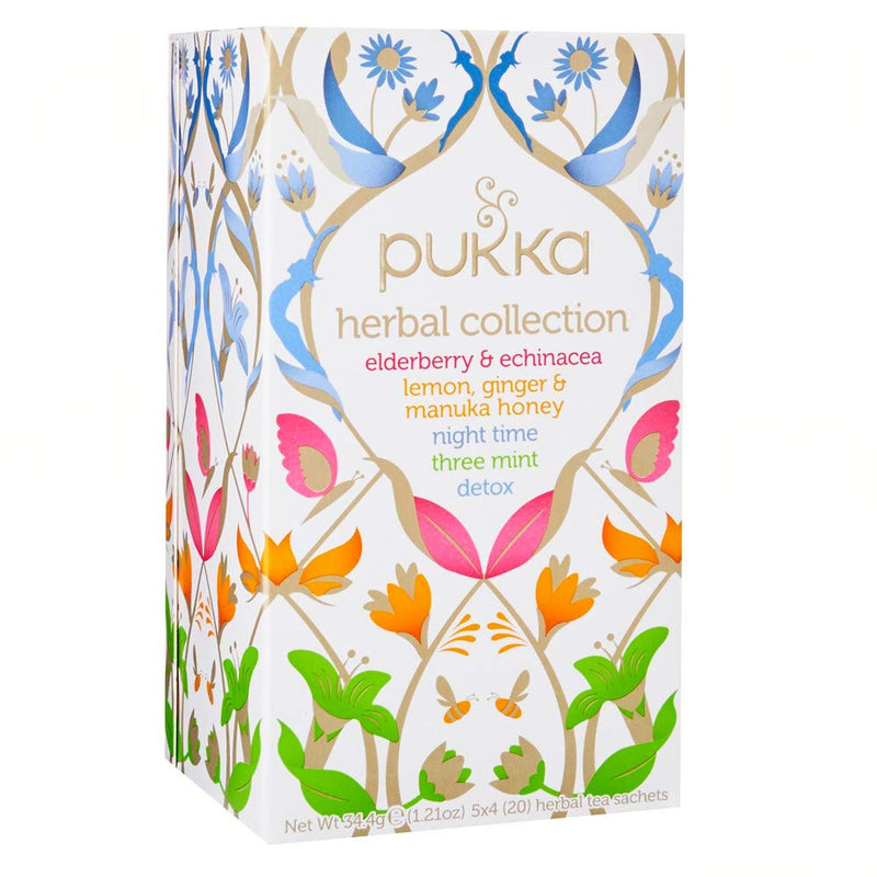 Pukka Herbs, Herbal Collection Organic Tea 20 Sachets Default Title