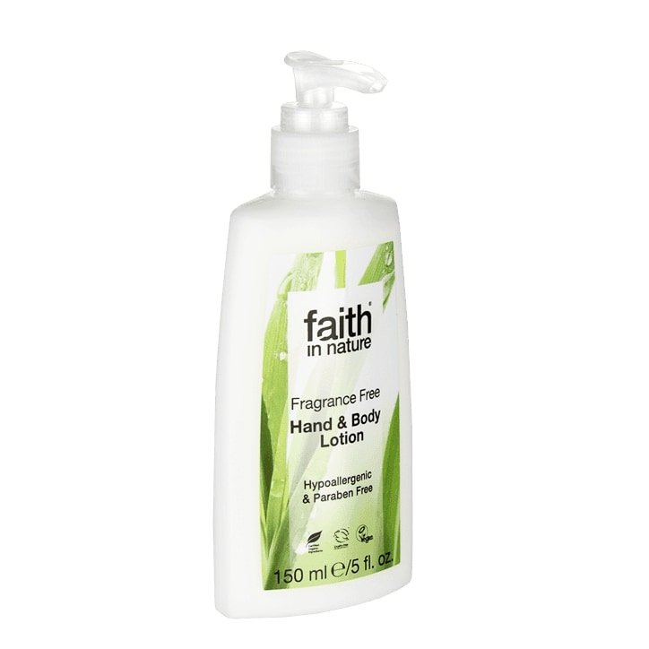Faith In Nature, Hand & Body Lotion Fragrance Free 150ml Default Title