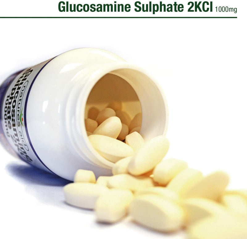 Natures Aid, Glucosamine Sulphate 1000mg With Vitamin C 90 Tablets Default Title
