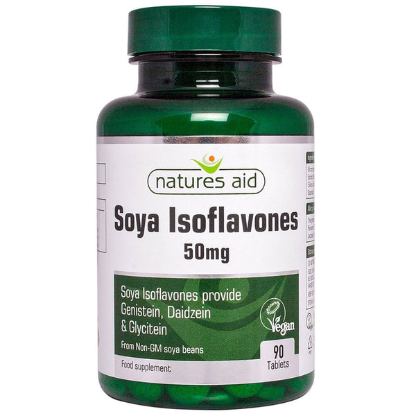 Natures Aid, Soya Isoflavones 50mg 90 Tablets Default Title