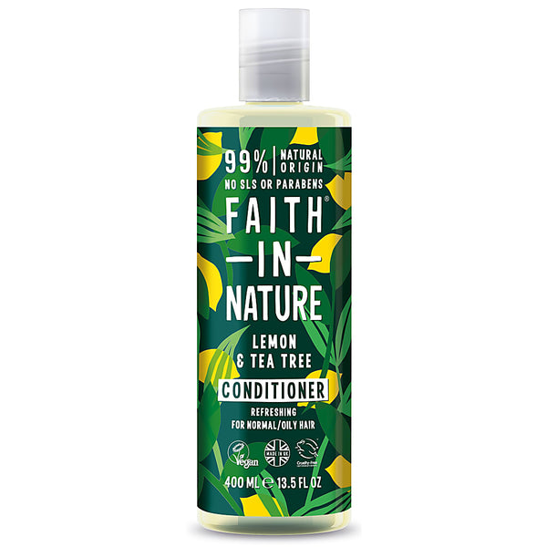 Faith In Nature, Lemon & Tea Tree Conditioner 400ml Default Title