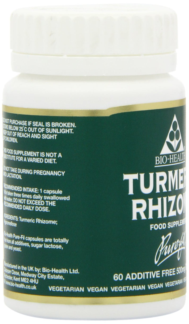 Biohealth, Turmeric Rhizome 60 Capsules Default Title