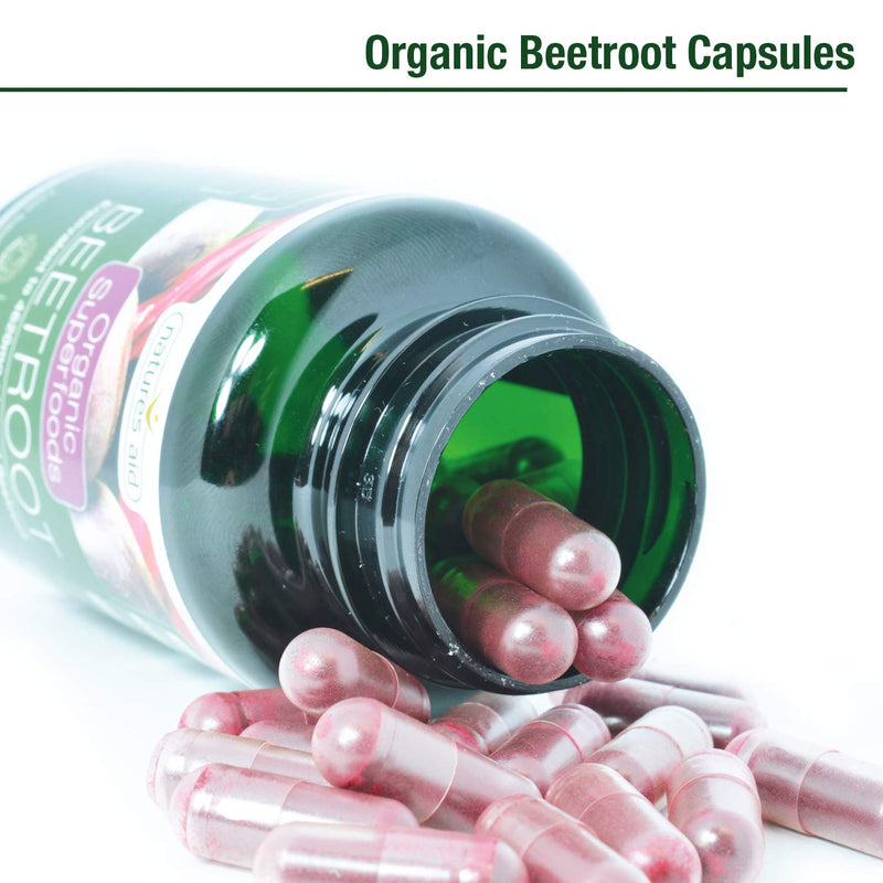 Natures Aid, Organic Superfoods Beetroot 60 Capsules Default Title