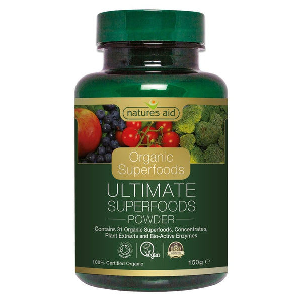 Natures Aid, Ultimate Organic Superfoods Powder 150g Default Title