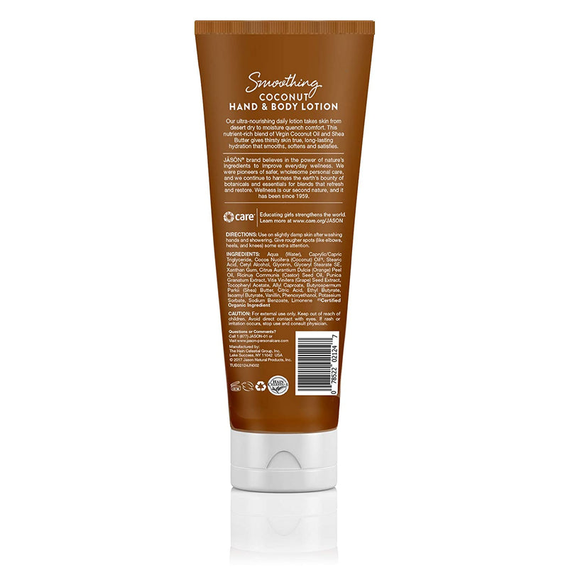 Jason, Smoothing Coconut Hand & Body Lotion 227g Default Title