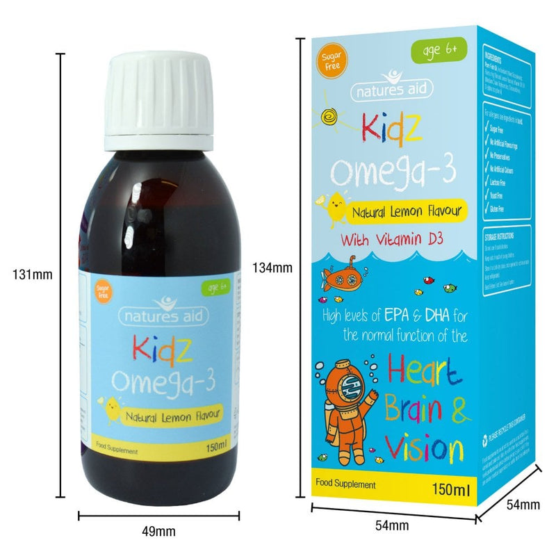 Natures Aid, Kidz Omega-3 150ml Default Title