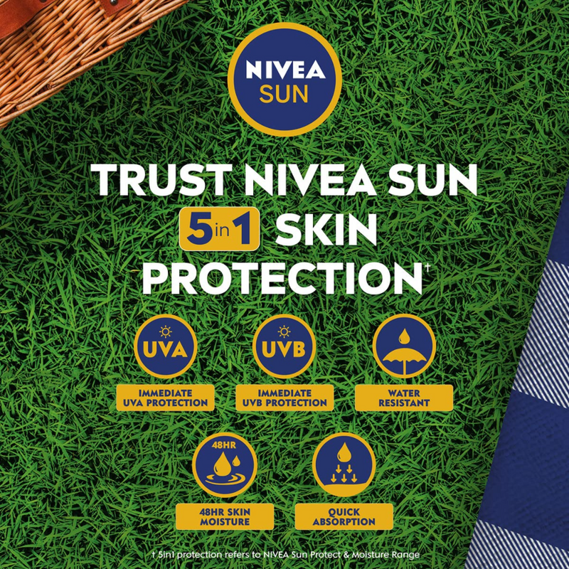 Nivea Sun, Protect & Moisture Pocket Size Lotion SPF30 50ml