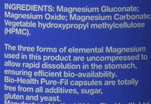 Biohealth, Extra Magnesium 120 Capsules Default Title