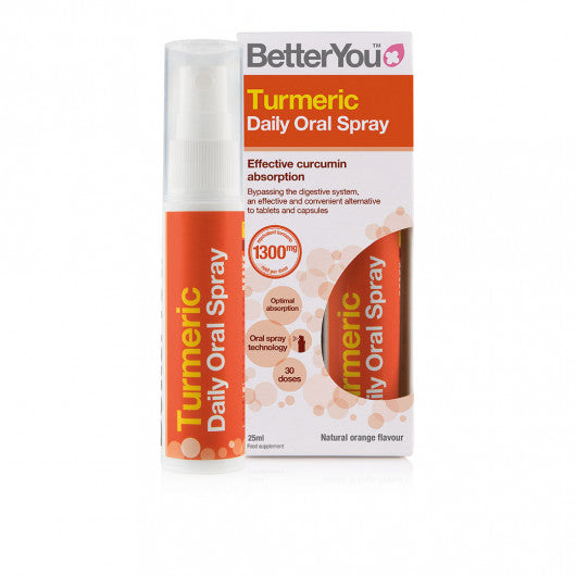 Better You, Daily Turmeric Oral Spray 25ml Default Title