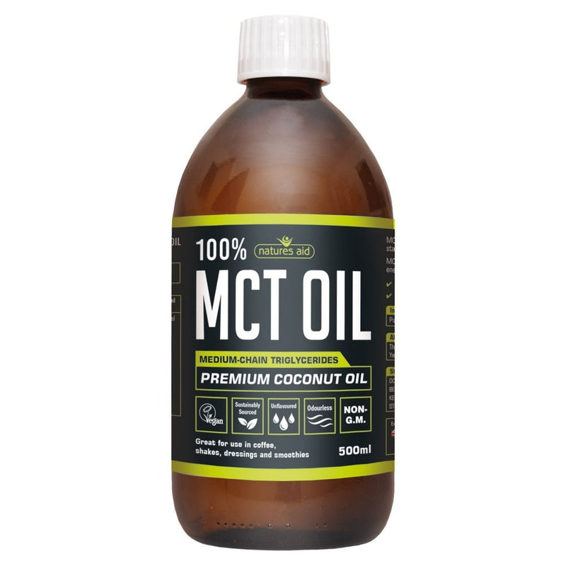 Natures Aid, 100% Pure MCT Oil 500ml Default Title