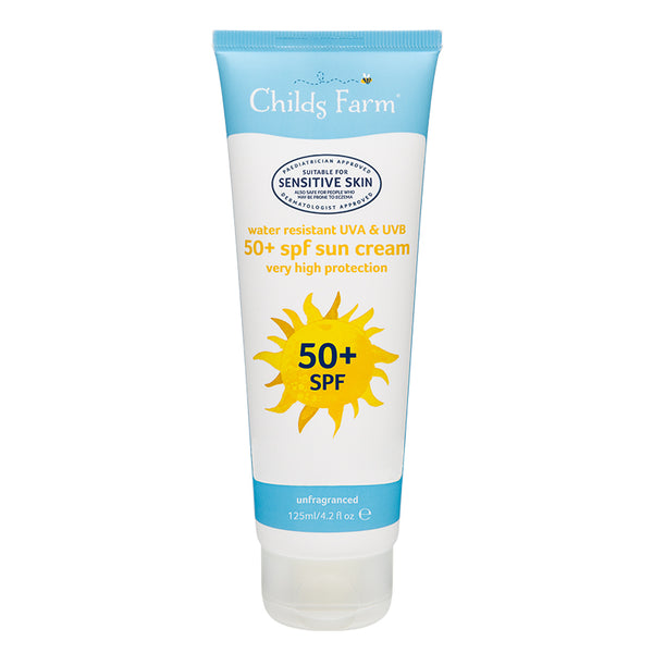 Childs Farm, SPF50+ Sun Cream Fragrance-Free 250ml Default Title