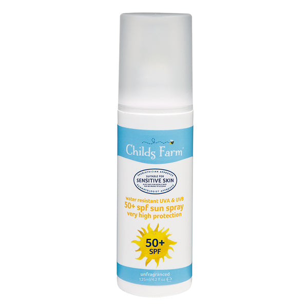 Childs Farm, SPF50+ Sun Lotion Spray Fragrance-Free 250ml Default Title