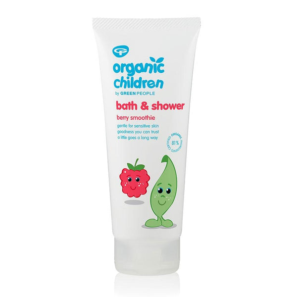 Green People, Organic Children Bath & Shower Berry Smoothie 200ml Default Title
