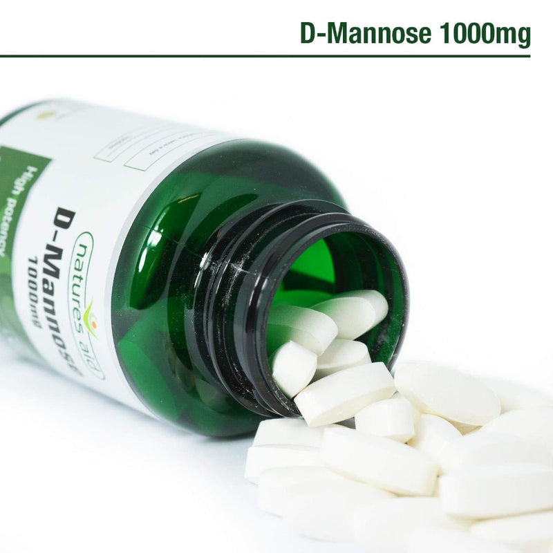 Natures Aid, D-Mannose 1000mg 60 Tablets Default Title