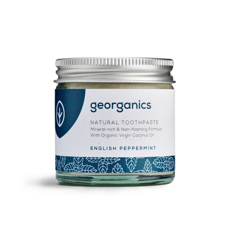 Georganics, English Peppermint Toothpaste 60ml Default Title