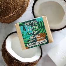 Faith In Nature, Coconut & Shea Butter Shampoo Bar 85g Default Title