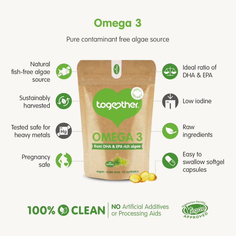 Together Vitamins, OceanPure Omega 3 30 Vege Capsules Default Title