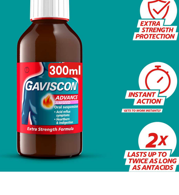 Gaviscon, Advance Aniseed Liquid 600ml