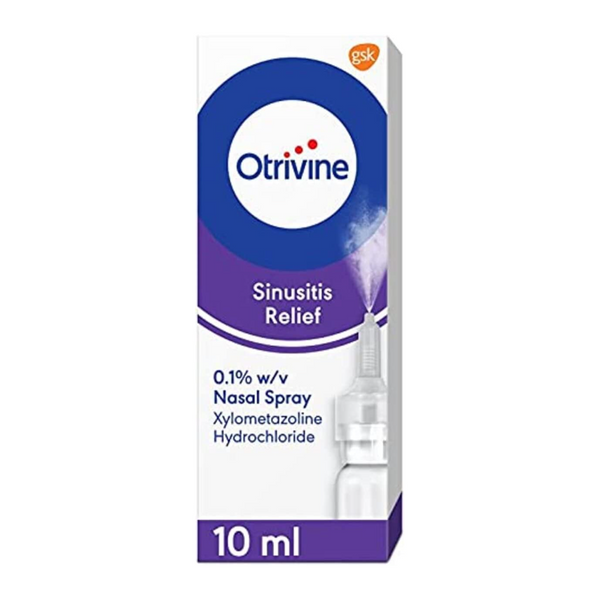 Otrivine, Sinusitis Nasal Relief Adult Spray 10ml