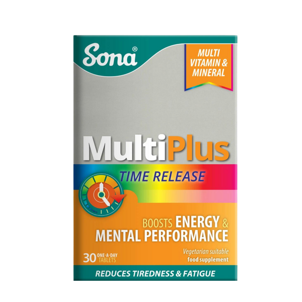 Sona, MultiPlus One-A-Day Time Release 30 Tablets Default Title