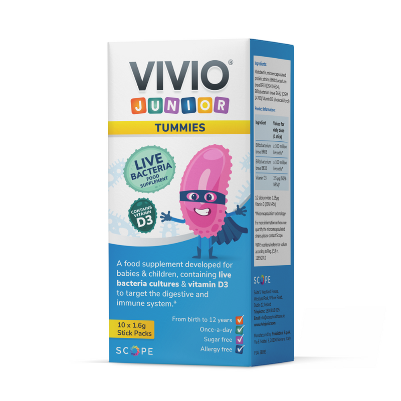 VIVIO®, Junior One-A-Day Tummies 10 x 1.6g