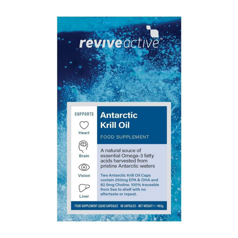 Revive Active, Antarctic Krill Oil 60 Capsules