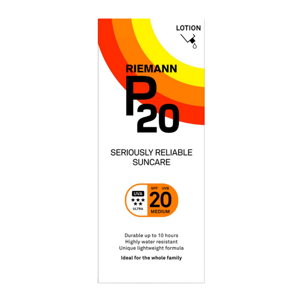 Riemann P20, Sun Protection Once A Day Lotion SPF20 200ml Default Title