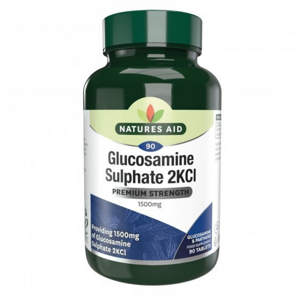 Natures Aid, Glucosamine Sulphate 1500mg High Strength 90 Tablets