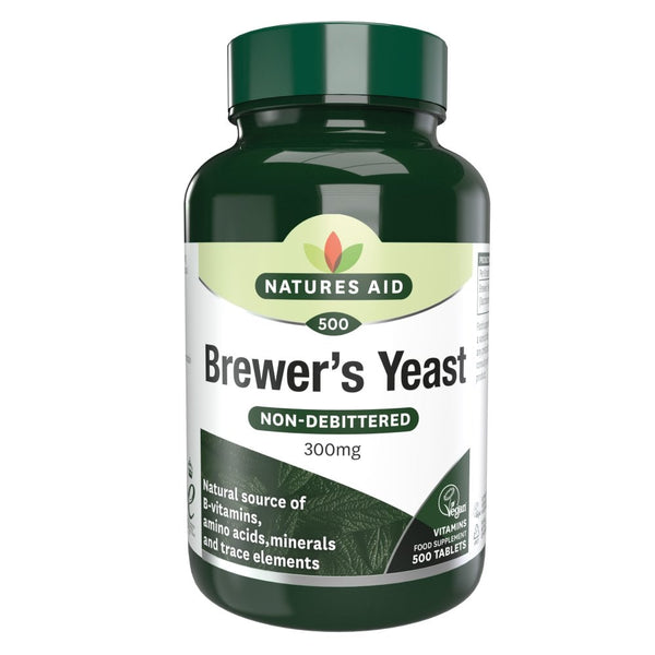 Natures Aid, Brewers Yeast 300mg 500 Tablets
