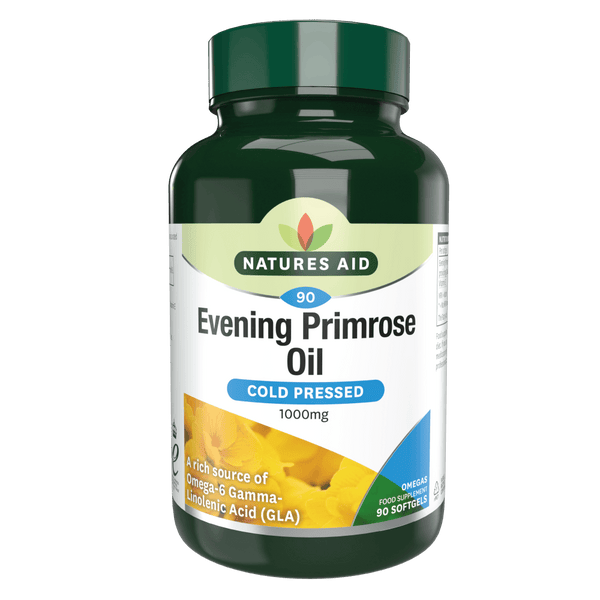 Natures Aid, Evening Primrose Oil 1000mg Softgel Capsules