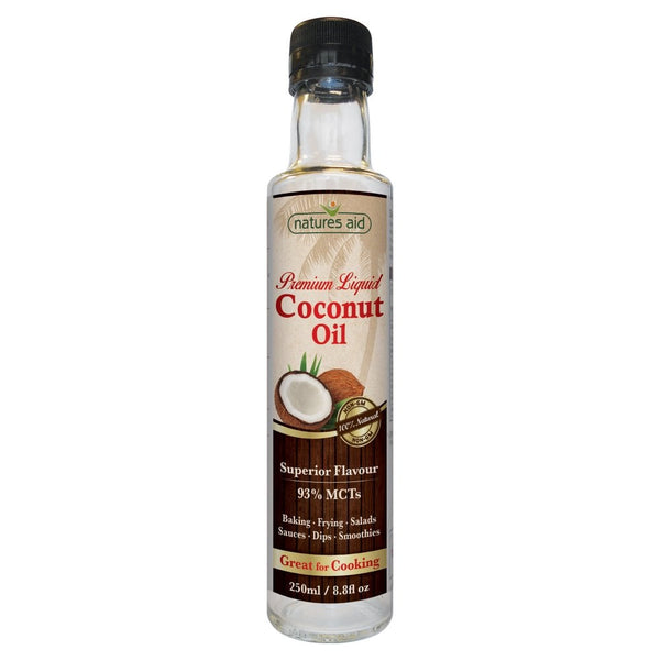 Natures Aid, Coconut Oil Liquid 250g