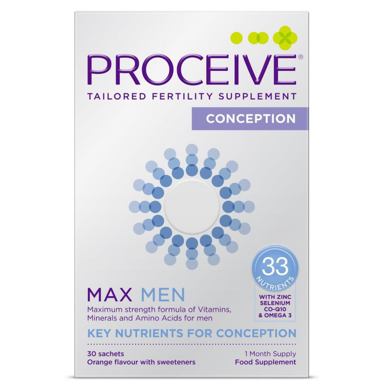 Proceive®, Men's Max Fertility Supplement Conception 30 Sachets Default Title
