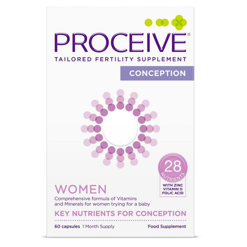 Proceive®, Women's Fertility Supplement Conception 60 Capsules Default Title