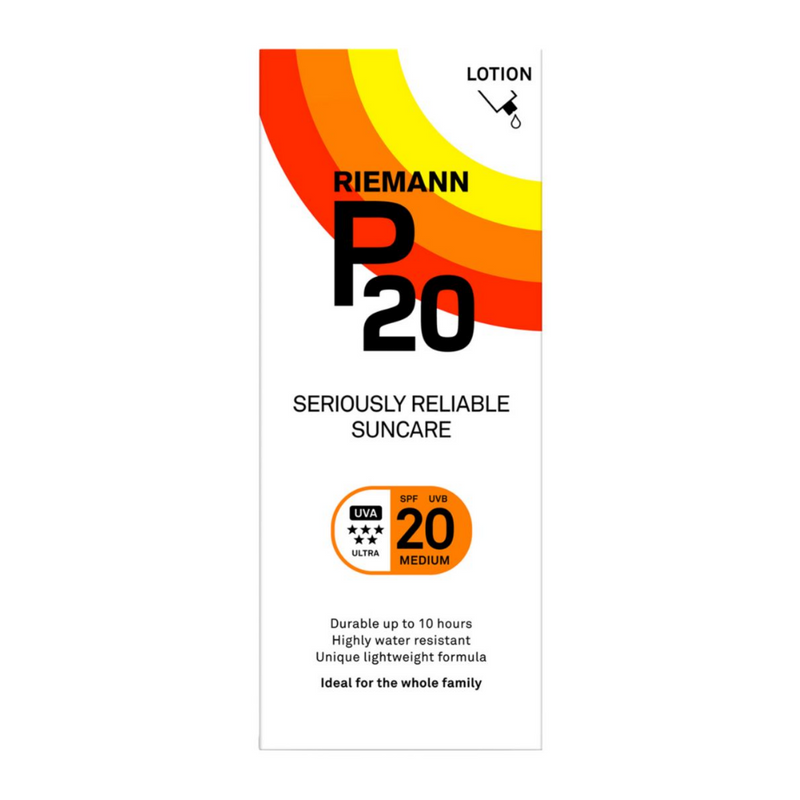 Riemann P20, Sun Protection Once A Day Lotion SPF20 100ml Default Title