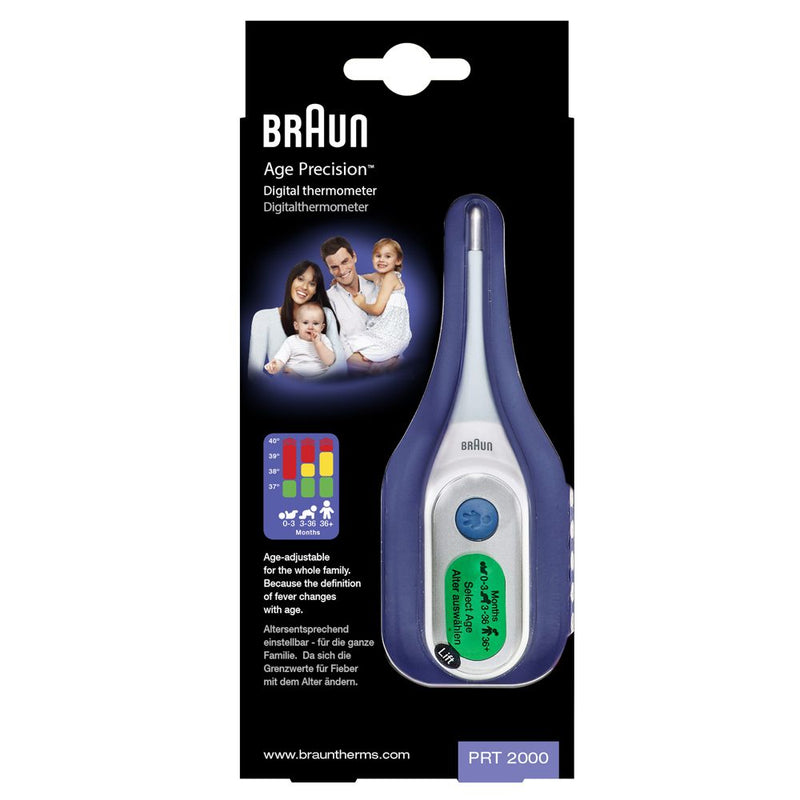 Braun, Digital Thermometer with Age Precision®