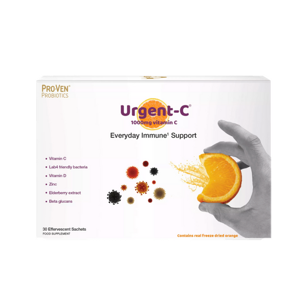 ProVen Probiotics, Urgent-C Everyday Immune Support 30 Effervescent Sachets
