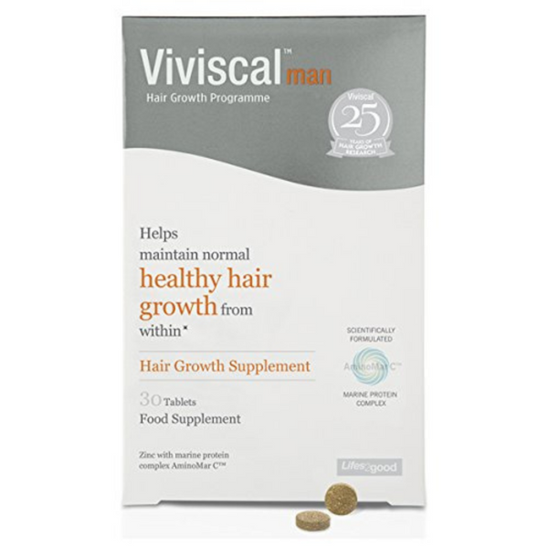 Viviscal, Man Hair Growth Supplements 30 Tablets Default Title