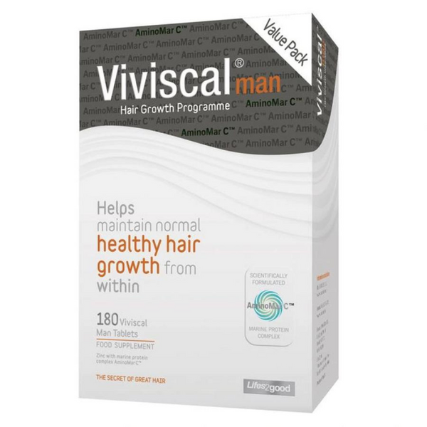 Viviscal, Man Hair Growth Supplements 180 Tablets Default Title