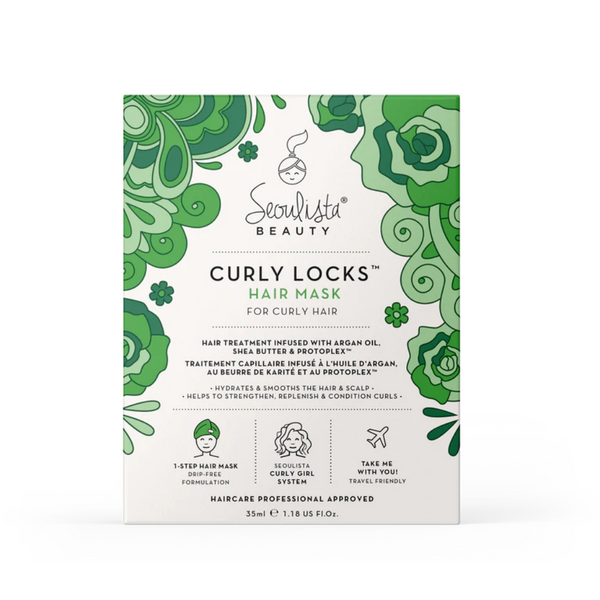 Seoulista Beauty, Curly Locks® Hair Mask Packs