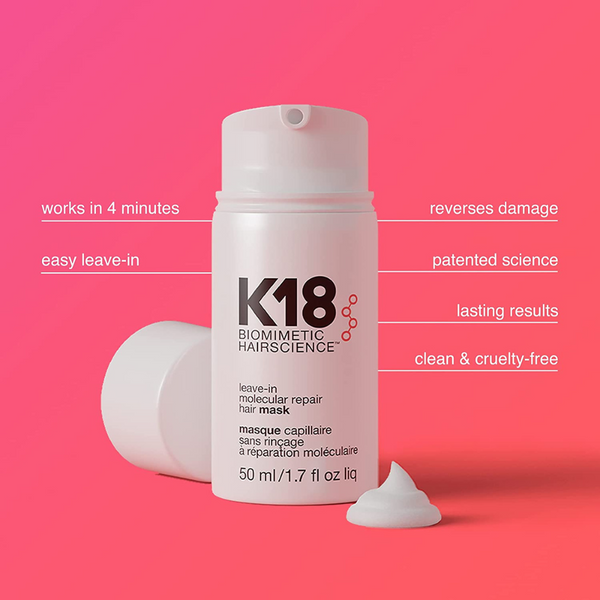 K18, Leave-In Molecular Repair Hair Mask 50ml