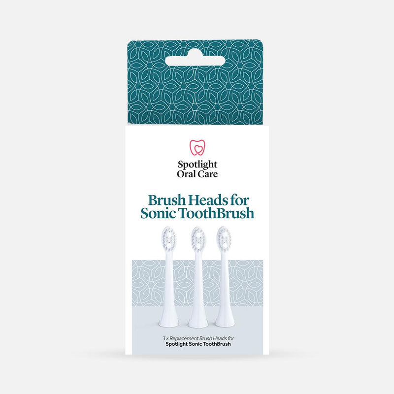 Spotlight Oral Care, Sonic Replacement Toothbrush Heads Default Title