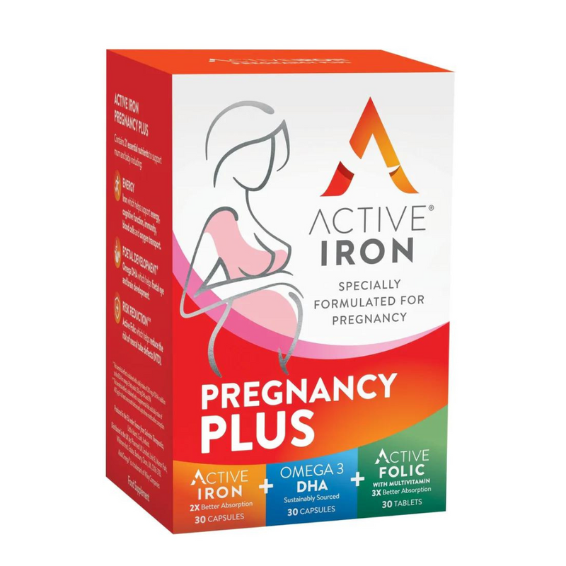 Active Iron, Pregnancy Plus 30 Capsules