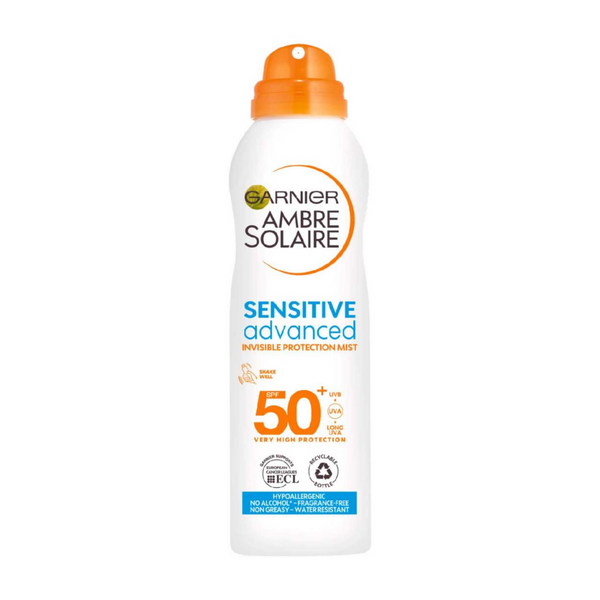 Garnier Ambre Solaire, Sensitive Advanced Dry Mist SPF50+ 200ml Default Title