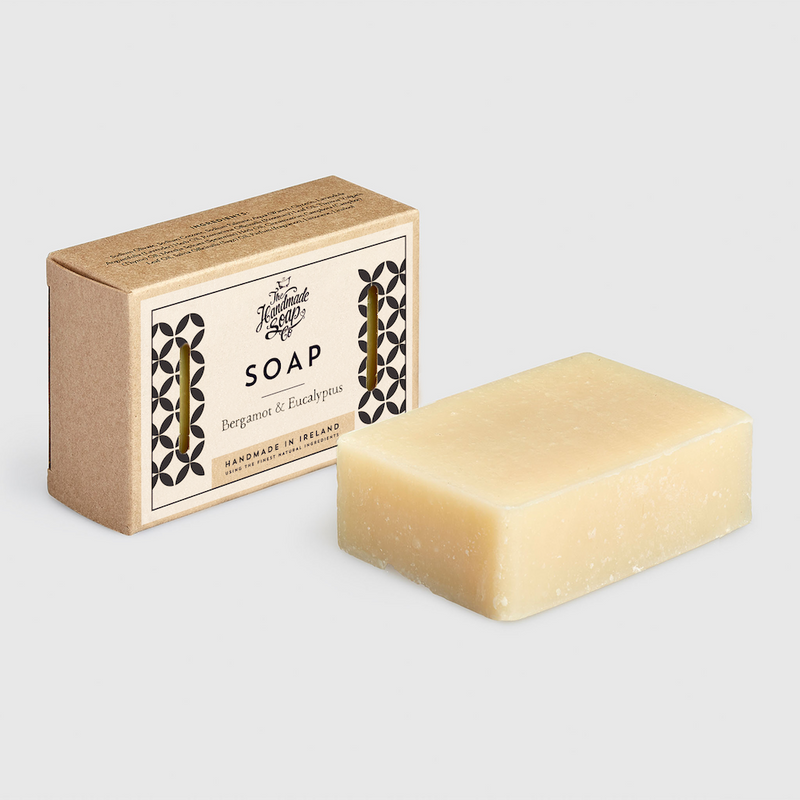 The Handmade Soap Company, Soap Bar Bergamot & Eucalyptus 140g Default Title