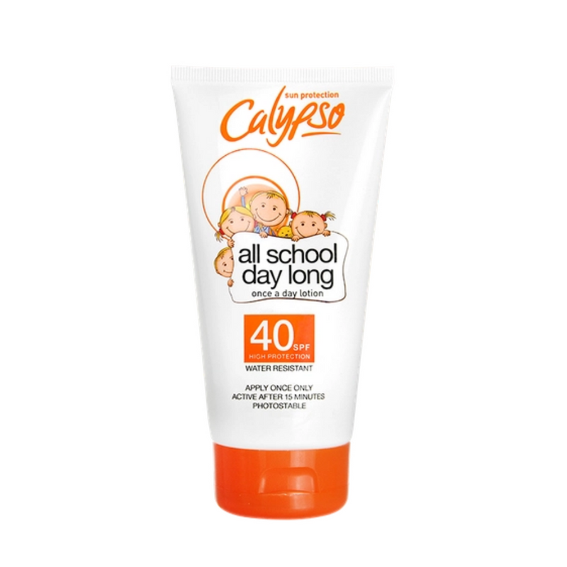 Calypso, Once A Day Protection All School Day Long Lotion SPF40 150ml Default Title