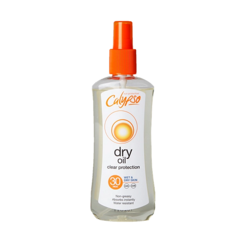 Calypso, Clear Protection Dry Oil For Wet & Dry Skin SPF30 200ml Default Title