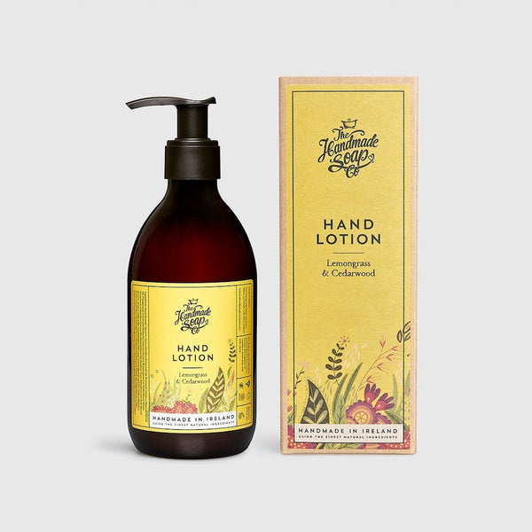 The Handmade Soap Company, Hand Lotion Lemongrass & Cedarwood 300ml Default Title