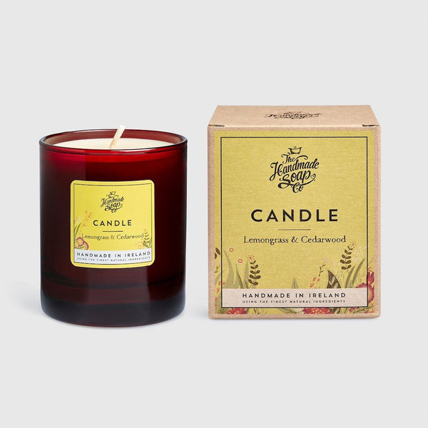 The Handmade Soap Company, Soya Wax Candle Lemongrass & Cedarwood Default Title