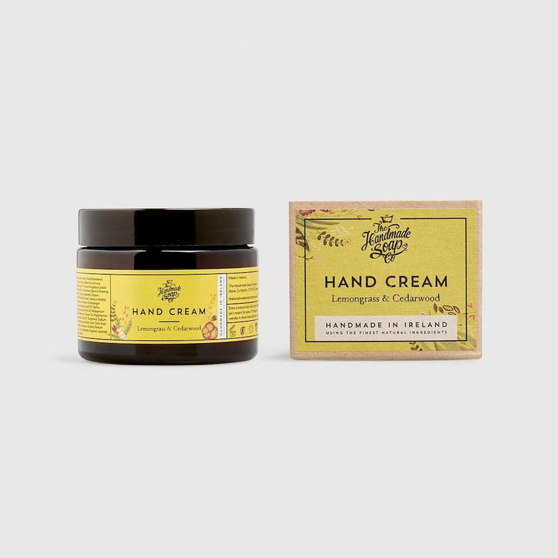 The Handmade Soap Company, Hand Cream Lemongrass & Cedarwood 50g Default Title