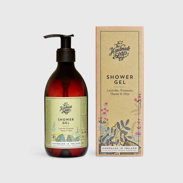 The Handmade Soap Company, Shower Gel Lavender Rosemary & Mint 300ml Default Title